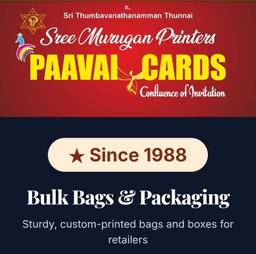 Paavai Cards & Sree Murugan Printers